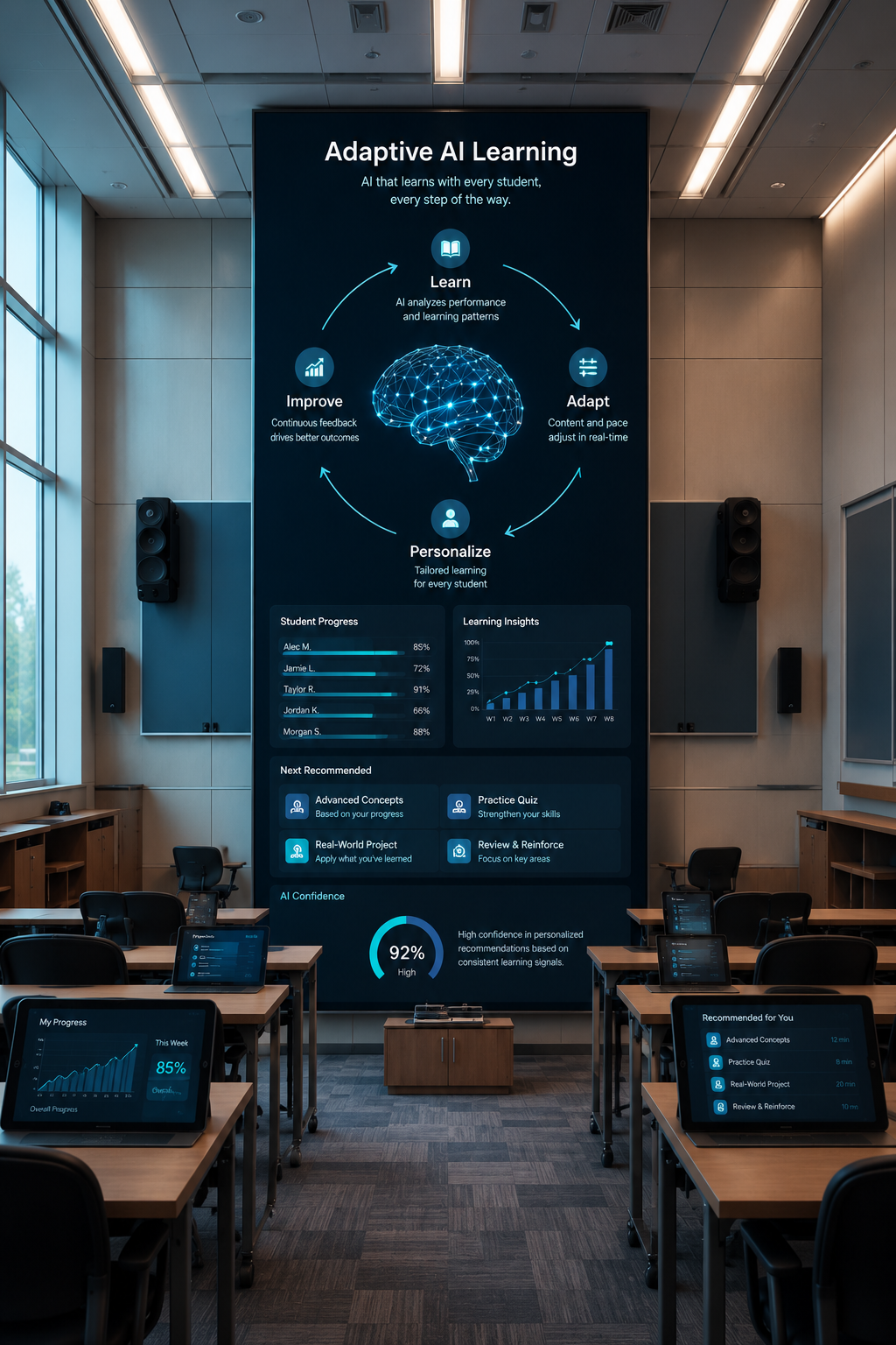 Adaptive AI Learning