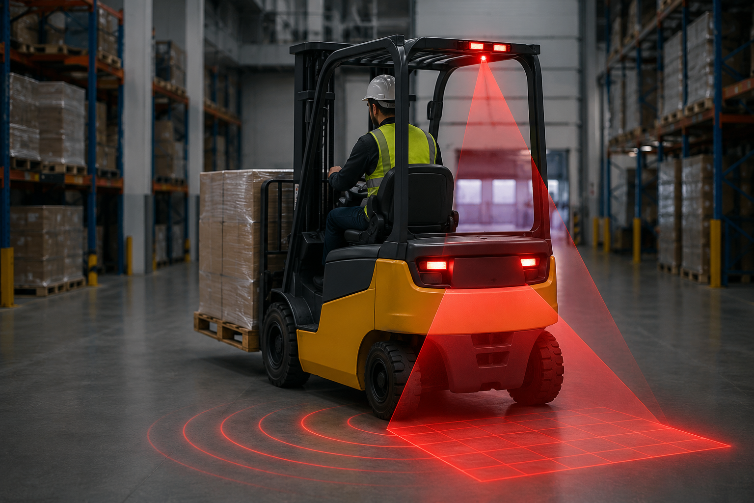 Rear Pedestrian Monitoring System